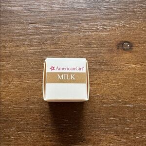 American Girl Doll milk carton (for dolls)